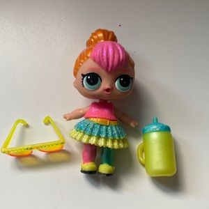 Lol Doll Neon Qt  Glitter